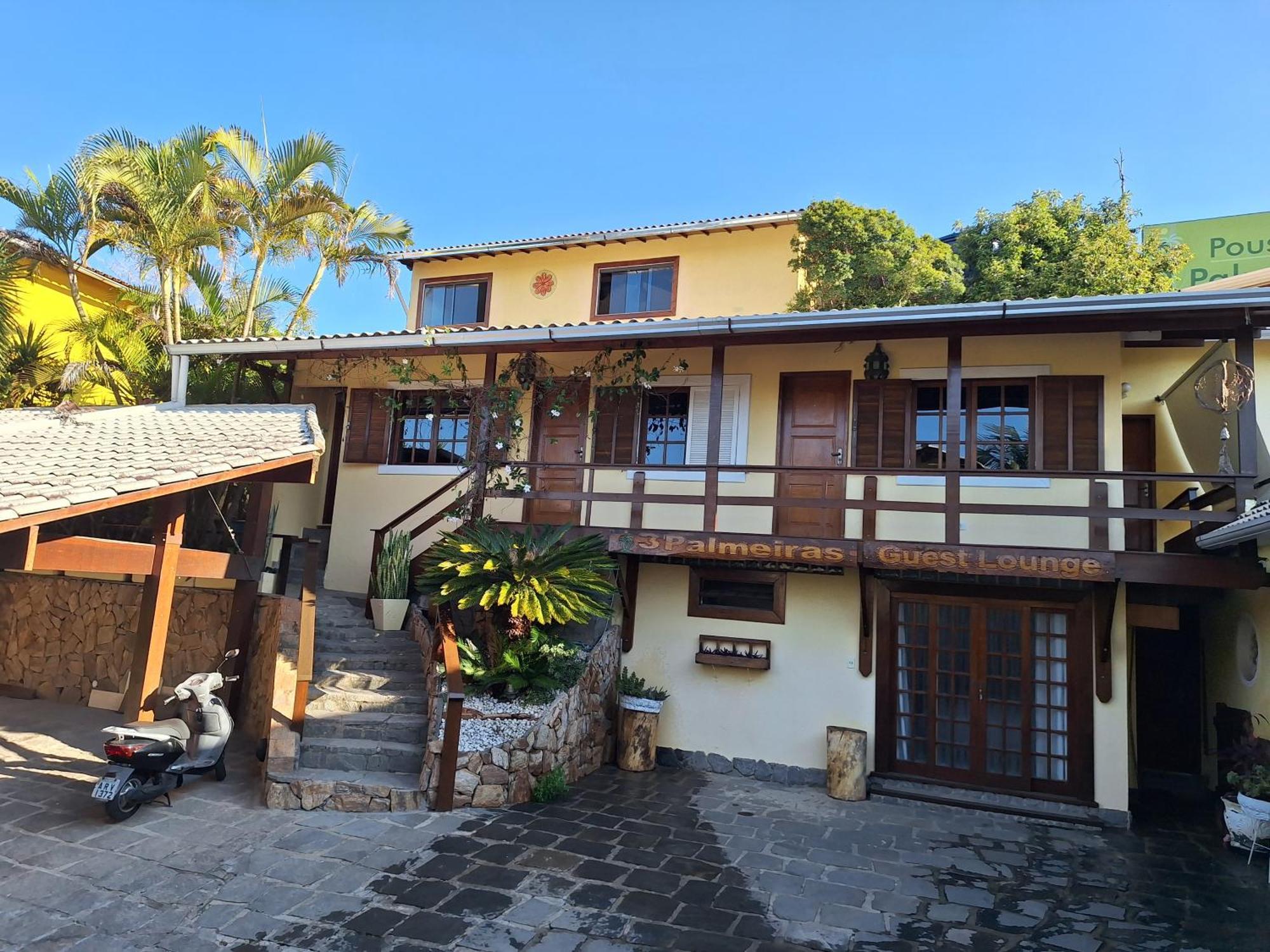 3 Palmeiras Guest Lounge Miguel Pereira Exterior photo
